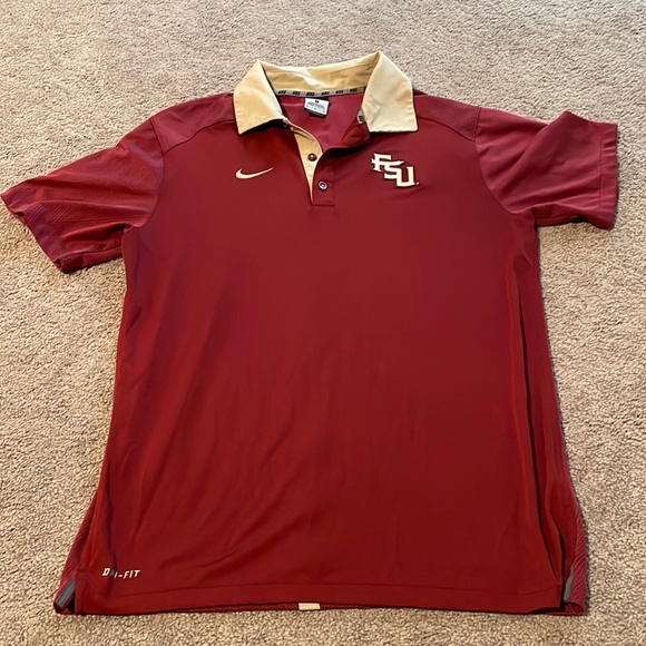 Nike Shirts Nike Fsu Polo Poshmark